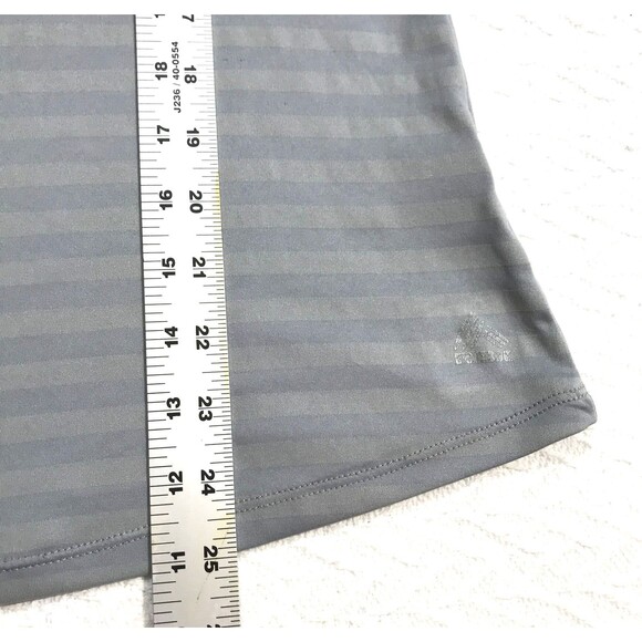 Womens Medium RBX PERFORMANCE V Neck Short Sleeve Active Shirt Grey XDry - Picture 7 of 9